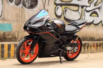 Thợ Việt độ Honda NSR150 thành môtô Kawasaki tiền tỷ