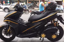 Xe ga Yamaha NVX 155 cực ngầu của dân chơi Hà Nội 