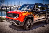 “Quái thú” Jeep Renegade phong cách Harley-Davidson