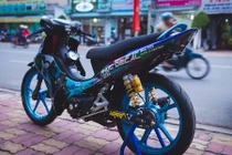 Biker Việt độ Yamaha Jupiter thành xe đua “cực khủng"