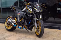 "Xế nổ" Yamaha FZ-S 150 độ siêu môtô của dân chơi Việt