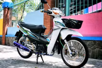 Honda Wave Alpha độ kiểng đẹp mắt tại Sài Gòn