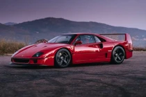 Siêu xe Ferrari F40 “siêu chất” với mâm HRE hàng thửa 