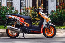 Tay ga Honda Dylan “hồi sinh” sang chảnh tại Sài Gòn