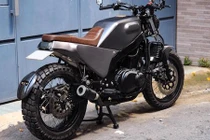 Dân chơi Việt "biến hình" Suzuki GS500 thành Husqvarna Vitpilen