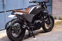 Dân chơi Việt "biến hình" Suzuki GS500 thành Husqvarna Vitpilen