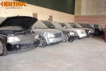 Cận cảnh dàn siêu xe trăm tỷ phủ bụi sắp được sung công