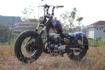 Honda Rebel Bobber hardtail độc đáo của dân chơi Hà Nội