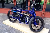 Sốc với “quái vật” Honda Super Cub độ máy 450 cc