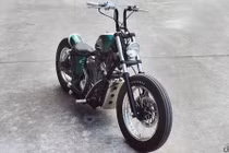 Dân chơi Hà Nội "nổi loạn" với Honda Steed Brat Bob