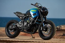 Xế nổ Yamaha XSR700 độ “tạp nham” nhất Thế giới