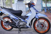 Xe 2 thì Yamaha 125Z độ đồ chơi cả trăm triệu đồng