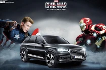 Dàn xe Audi "đại náo" siêu phẩm Captain America phần 3