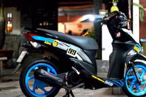 Honda Vision độ kiểng đậm chất chơi tại Sài Gòn
