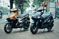 Yamaha NVX 125 "chạm mặt" Honda Airblade tại Hà Nội
