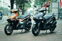 Yamaha NVX 125 "chạm mặt" Honda Airblade tại Hà Nội
