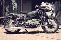 Xe môtô cổ BMW R50/2 "độc nhất vô nhị" tại Hà Nội