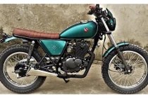 Suzuki GN125 độ tracker giá chỉ 22 triệu tại Hà Nội