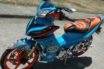 Yamaha Jupiter Gravita "độ đỉnh" phong cách xế đua