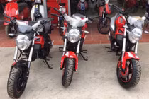 Dân chơi Sài Gòn "khóc thét" với Ducati Monster 110 rởm