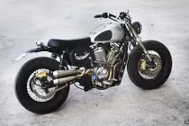 Honda Steed 400 “thoát xác” thành scrambler từ thợ HN