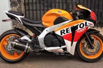 Thợ Việt “biến hình” Honda 250 thành siêu môtô 1000cc khủng