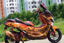 Yamaha NM-X độ phong cách “vua bọ cạp” siêu ấn tượng