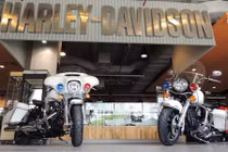 Bộ đôi môtô cảnh sát Harley-Davidson chính hãng tại VN