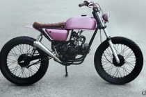 Honda Win “Tàu” độ tracker đầy nữ tính tại Hà Nội