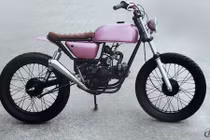 Honda Win “Tàu” độ tracker đầy nữ tính tại Hà Nội