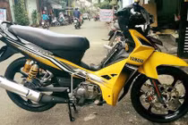 "Xế cỏ" Yamaha Sirius độ đồ chơi khủng tại Việt Nam