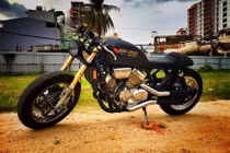 Honda Magna 750 độ cafe racer "siêu cá tính" ở Sài Gòn