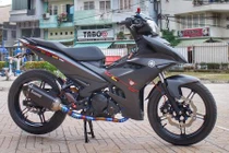 Xe máy Yamaha Exciter biển đẹp, độ zin "giá chát" tại SG