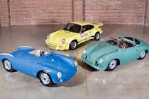 Ngắm bộ sưu tập Porsche 490 tỷ của danh hài Mỹ