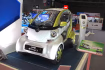 Hãng xe máy SYM mang xe điện 4 bánh EX4u đến Việt Nam