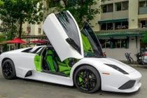 "Siêu bò" Murcielago xanh cốm độc nhất Việt Nam đổi màu