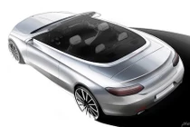 Merceds tung hình hé lộ “tiêu điểm” C-Class mui trần mới