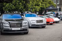 Xem bữa tiệc siêu xe của giới nhà giàu Anh quốc