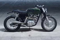 Kawasaki Estrella Scrambler của thợ Việt lên “báo Tây“