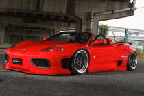 “Hàng cũ” Ferrari 360 Spyder lột xác với widebody khủng