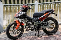 Yamaha Exciter độ bánh căm lớn “hàng độc” tại Việt Nam