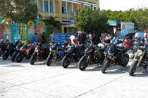 Dân chơi môtô phân khối lớn làm từ thiện tại Cần Thơ