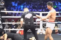 Cao thủ Vịnh Xuân Quyền lại bị hạ knock-out sau hơn 1 phút