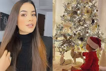 Phạm Hương bất ngờ khoe con trai 1 tuổi sau thời gian giấu giếm