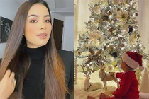 Phạm Hương bất ngờ khoe con trai 1 tuổi sau thời gian giấu giếm