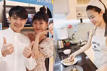 Đông Nhi khoe làm vợ đảm sau 1 tháng cưới Ông Cao Thắng 