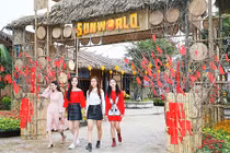 Vui hết nấc với lễ hội hoa xuân tại Sun World Halong Complex