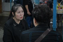 Hồng Vân, Kim Chi đến đưa tiễn Anh Vũ lúc sáng sớm