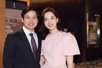 Hoa hậu Đặng Thu Thảo khoe ảnh tình tứ bên chồng