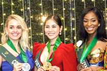 Hoàng Hạnh giành huy chương vàng tại Hoa hậu Trái đất 2019 